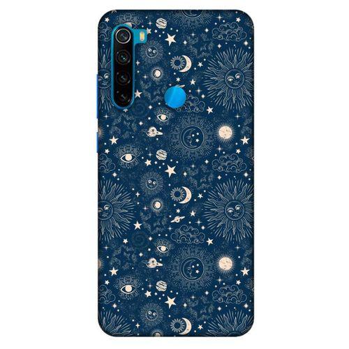 Spacex (13) Tema Silikon Kap Xiaomi Redmi Note 8 Kılıf