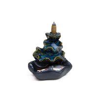 Seramik  Şelale Aromaterapi Geri Akışlı Tütsülük