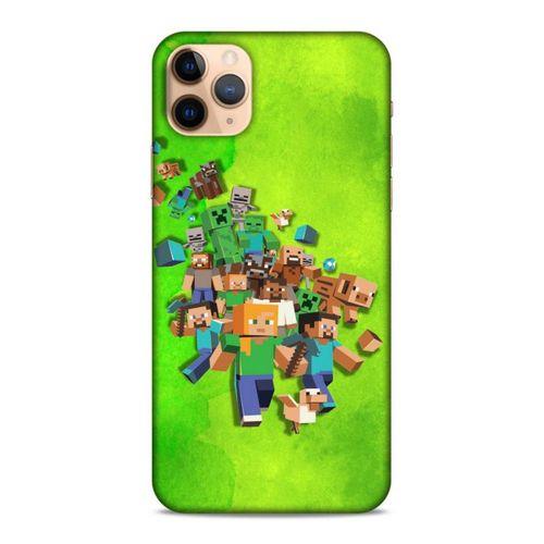 Lopard Apple Iphone 11 Pro Uyumlu Kılıf PiXel (28) Arka Kapak Steve Karakter