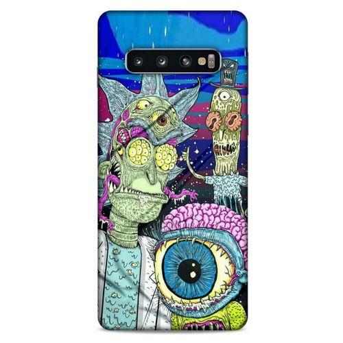 Samsung Galaxy S10 Uyumlu Kılıf Rick And Morty (28) Arka Kapak Dimensional