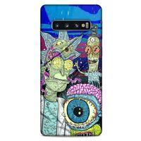 Samsung Galaxy S10 Uyumlu Kılıf Rick And Morty (28) Arka Kapak Dimensional