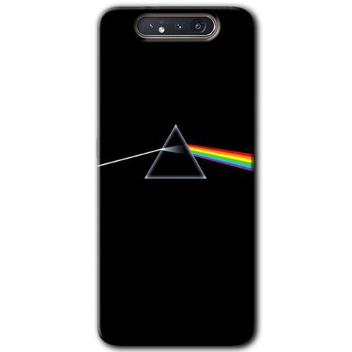 Samsung Galaxy A80 Kılıf Baskılı Kapak - Dark Side + 5D Tam Kaplayan Cam