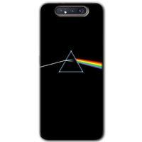 Samsung Galaxy A80 Kılıf Baskılı Kapak - Dark Side + 5D Tam Kaplayan Cam