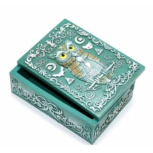 Polyester Baykuş Tasarımı Kutu Alk2364