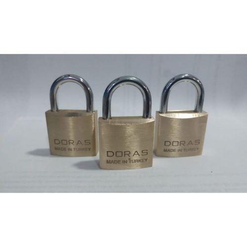 Ersa Doras 30 Mm 3 lü Sarı Pas Sistem Asma Kilit