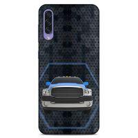 Lopard Samsung Galaxy A50s Uyumlu Kılıf PickUpX (8) Baskılı Kılıf Gece Mavi