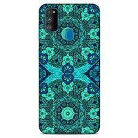 Samsung Galaxy M30s Uyumlu Kılıf Mavi Delisi (33) Hybrid Kılıf Cami