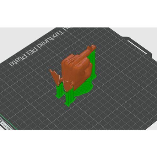 Orta Parmak Ördek V3 (Bu ürün Sadece Plastik parçadır - Almadan Önce Soru Sorabilirsiniz)