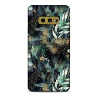 Samsung Galaxy S10e Uyumlu Kılıf Yeşil Delisi (13) Silikon Kap Çay yeşil