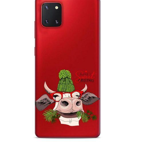 Zoologix (26) Samsung Galaxy Note 20 Şeffaf Kılıf Silikon Desenli