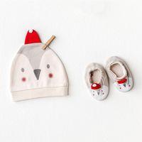 Andywawa Andywawa AC25348 Penguin Bebek Şapka Takım Ekru