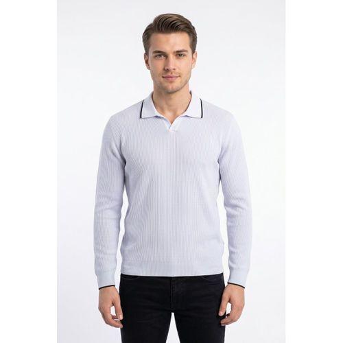 Erkek Spor Polo Yaka Mevsimlik Kazak BGL-ST05363