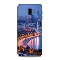 Samsung Galaxy J6 Plus Uyumlu Kılıf Azarbaijan (29) Arka Koruma Kılıfı Akşam Şehir