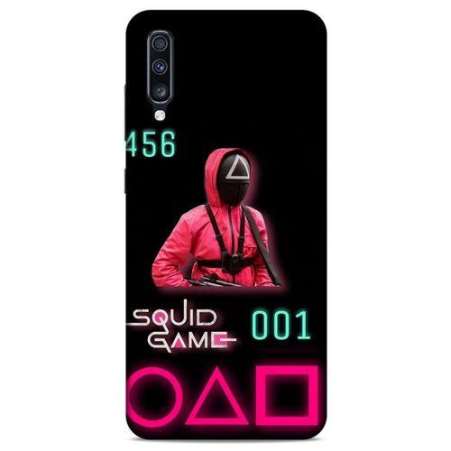 Samsung Galaxy A70 Uyumlu Kılıf Squid Game (25) Antişok Kapak Yon
