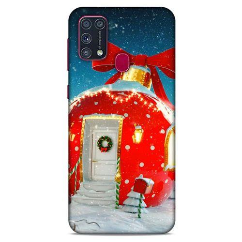 Samsung Galaxy M31 Kılıf Snowix (15) Antişok Kılıf Alev Kırmızı