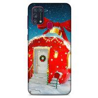 Samsung Galaxy M31 Kılıf Snowix (15) Antişok Kılıf Alev Kırmızı