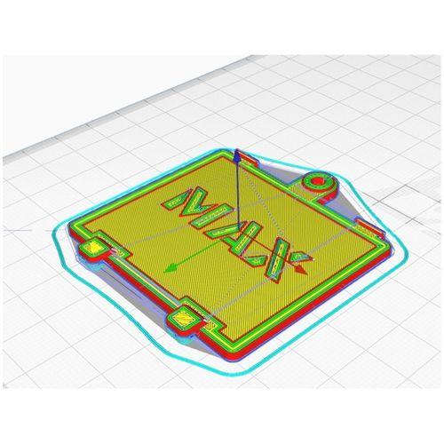 Lidl LED Hover Futbol Topu Pil Kapağı 3D Baskı (Bu ürün Sadece Plastik parçadır - Almadan Önce Soru Sorabilirsiniz)