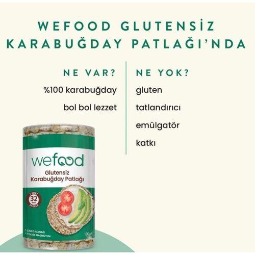 Wefood Karabuğday Patlağı 100 Gr