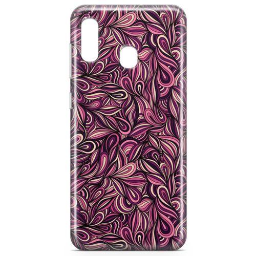 Samsung Galaxy A40 Kılıf Döngüsel Öğeler Arka Kapak Koruma Desenli Full Koruyucu