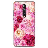 Lopard Xiaomi Redmi K20 Uyumlu Kılıf Bahar (47) Crystal Flex Kılıf Güller