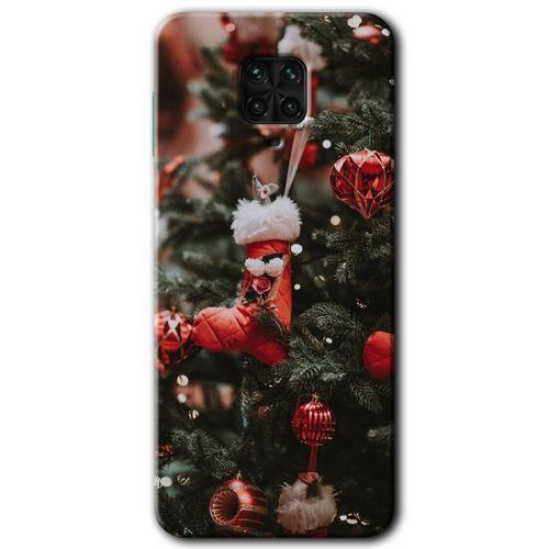 Xiaomi Redmi Note 9s HD Baskılı Kılıf + 9D Tam Ekran Koruyucu - Happy New Year