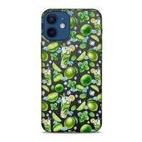 Frutix Lime 01 Apple iPhone 12 Mini Kılıf Desenli Silikon