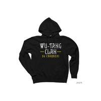 Wu-Tang 36 Chambers Siyah Kapşonlu Sweatshirt Hoodie