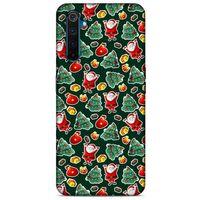 Yılbaşı Süsleri 42 Oppo Realme 6 Kılıf Silikon Kapak
