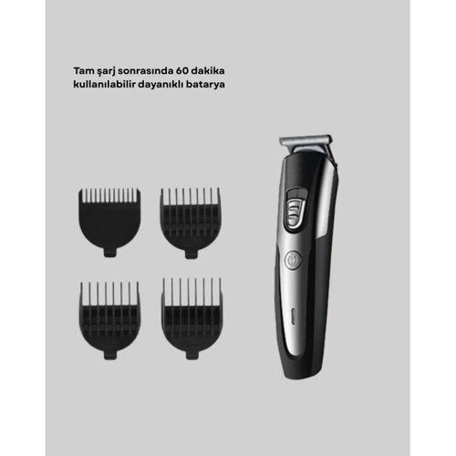 Kablosuz Saç Sakal Kesme Makinesi Kuaför Tipi Hassas Kesim