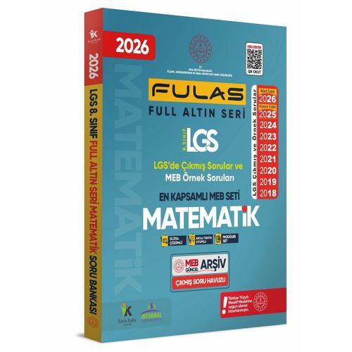 2026 8 Sınıf Full LGS Altın Seri(FULAS)MEB Çıkmış Modüler Soru Bankası Seti Çözümlü EN KAPSAMLI SET