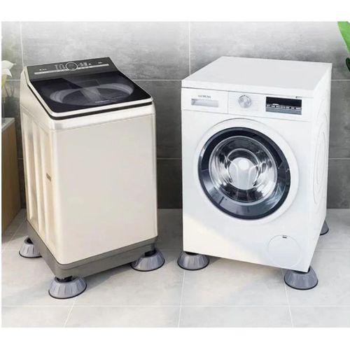 Eğitici Oyuncak Çamaşır Makinesi Titreşim Engelleyici Stoper GRİ 4 lü Set