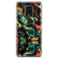 Xiaomi Redmi Note 9 Pro Kılıf Renklerin Savaşı Arka Kapak Koruma Desenli Full Koruyucu