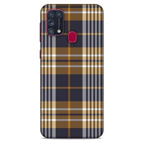 Gömlek (11) Desenli Silikon Kapak Telefon Kabı Samsung Galaxy M31 Kılıf