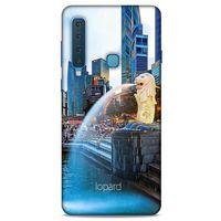 Samsung Galaxy A9 2018 Kılıf Dünya Mimarisi (47) Crystal Flex Kılıf Merlion Singapur
