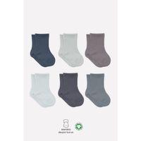 Bistyle Bistyle Mix Penye Soket Çorap 6'Lı BS10101M Antrasit