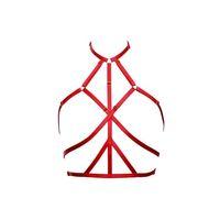 Göğsü Saran Şık Lastik Harness - Brf148