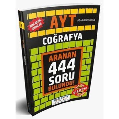 Sistematik Yayınları AYT Coğrafya Aranan 444 Soru
