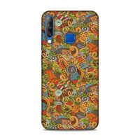 Casper Via F3 Kılıf Doodle Piknik Seti Arka Kapak Silikon Koruma Full Koruyucu