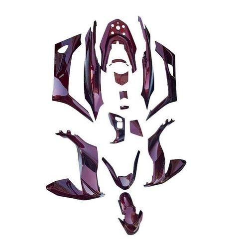 HONDA Honda Pcx 2021 - 2024 Uyumlu Komple Kaporta Seti Bordo