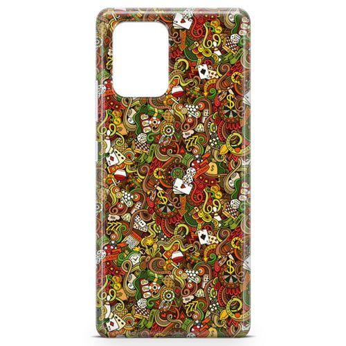 Samsung Galaxy S10 Lite Kılıf Okey Tavla 51 Arka Kapak Koruma Desenli Full Koruyucu