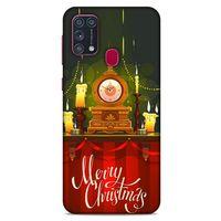 Yılbaşı Süsleri 04 Samsung Galaxy M31 Kılıf Silikon Kapak