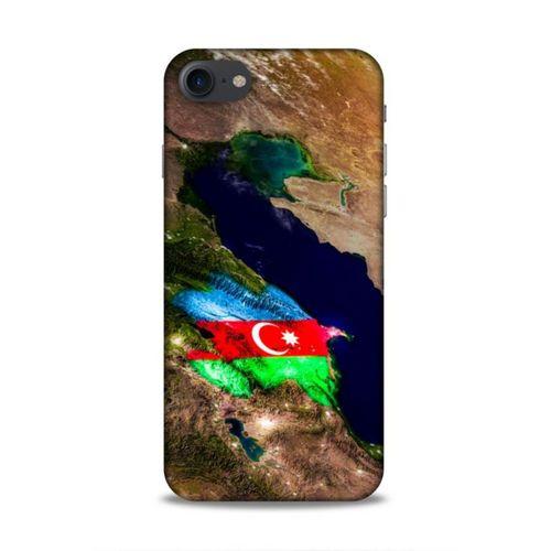 Apple Iphone 8 Uyumlu Kılıf Azarbaijan (1) Kılıfı Azerbaycan Harita