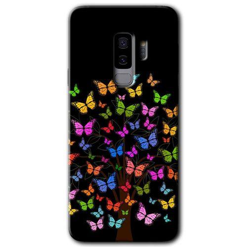 Potkal Hediye Fabrikası Samsung Galaxy S9 Plus Kılıf HD Desen Baskılı Arka Kapak - Cacti Prairies