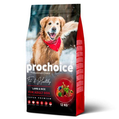 Prochoice Yetişkin Köpekler İçin, Hipoalerjenik, Kuzu Etli Ve Pirinçli Kuru Mama 12 kg