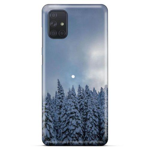 Lopard Samsung Galaxy M51 Uyumlu Kılıf Gece'S (25) Antişok Kapak Karbeyaz