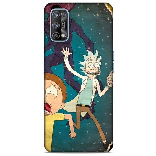 Realme 7 Pro Uyumlu Kılıf Rick And Morty (27) Tasarımlı Kılıf Alternate-universe