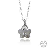 Swarovski Crystal Taşlı Papatya Lucky Life 925 Ayar Gumuss  Lucky Life Lucky Life Lucky Life Kadın Kolye