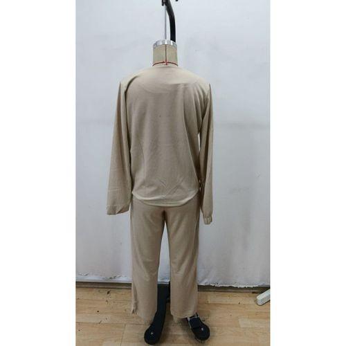 Kadın Uzun Kollu önden Fermuarlı Modal Ceket Ve Pantolon Ikili Takım