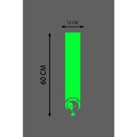 MRK Oto Kaput Şerit Sticker Kurt Ve Ay Yıldız Tasarımlı 12*60 Cm