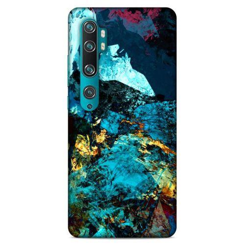 Lopard Xiaomi Mi Note 10 Uyumlu Kılıf Soyut Sanat (40) Desenli Fit Silikon Kılıf